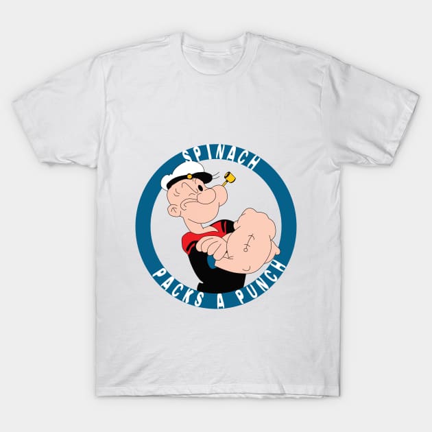 Popeye Spinach T-Shirt by 9teen